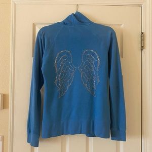 Victoria’s Secret Angel Wings Zip Up Hoodie